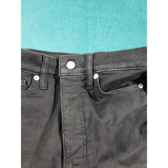 Lucky Brand Jeans Size 3 Womens Black Stretch Pant Denim Dark Mid Rise Skinny - Picture 8 of 14